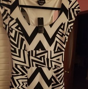 Gorgeous Midi Bebe Dress sz. Small